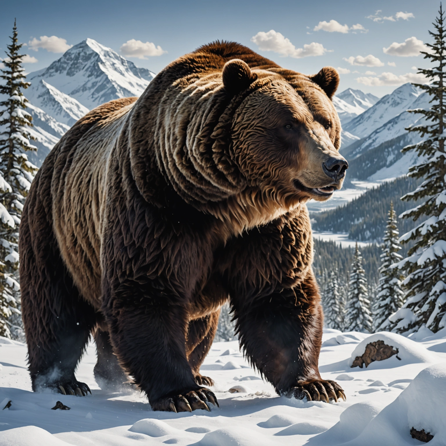 Медведи и их удивительная адаптация к зиме: секреты жира и выживания