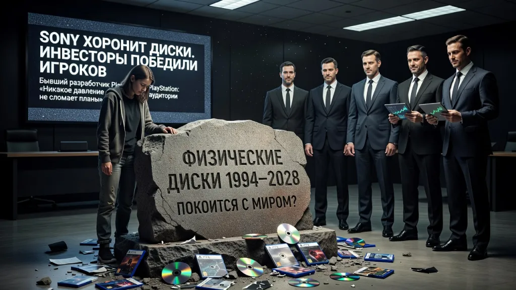 Sony хоронит диски. Инвесторы победили игроков