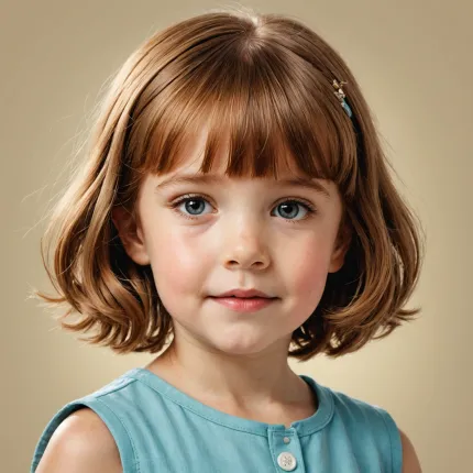 Модные стрижки для девочек 3 лет: стильные стрижки для малышек в 3 лет